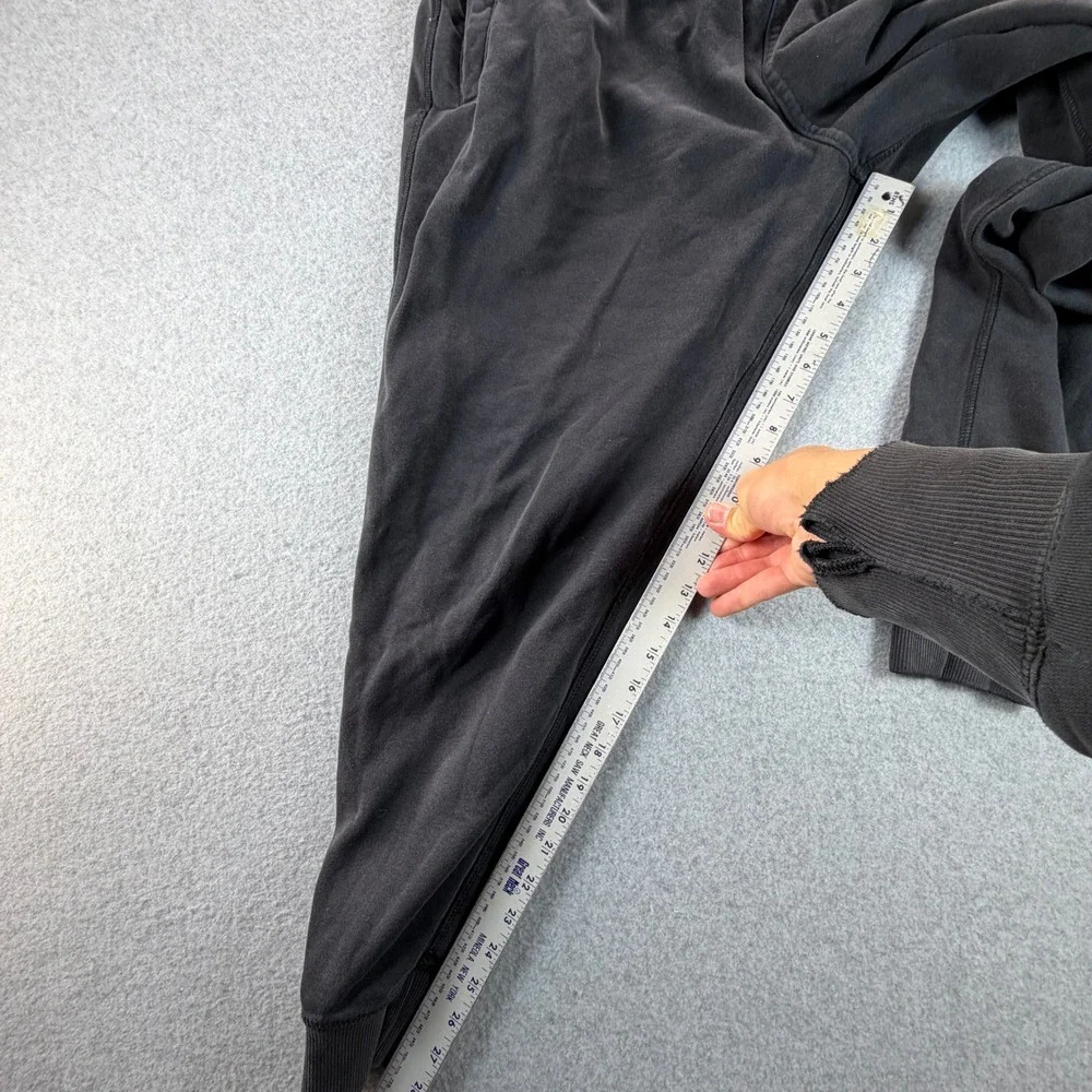 The North Face Mens XL Black Cotton Fleece Jogger Sweatpants Regular Fit